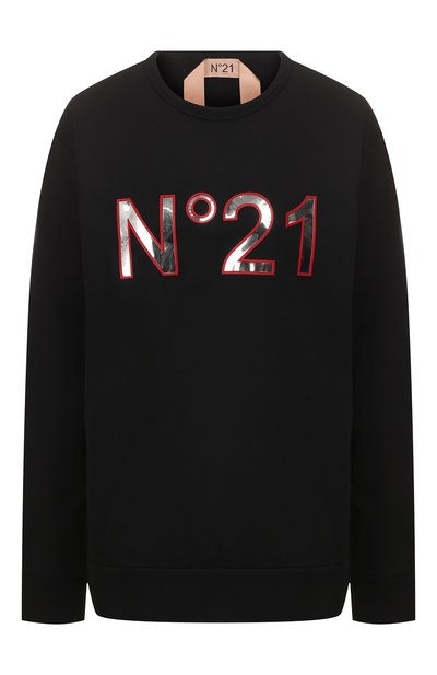 Женский хлопковый свитшот N21, арт. 20E N2P0/E021/6313