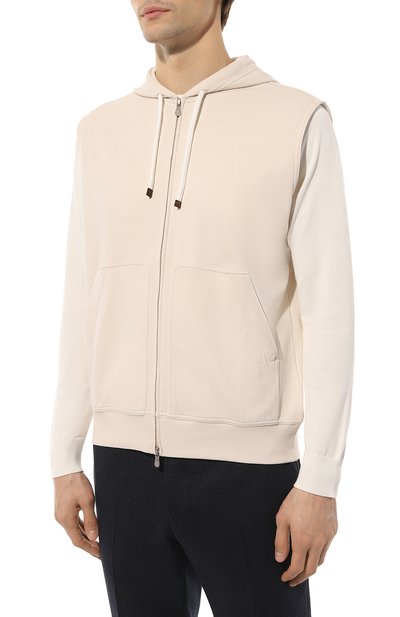 Хлопковый жилет BRUNELLO CUCINELLI, арт. M0T35B2281, фото 3