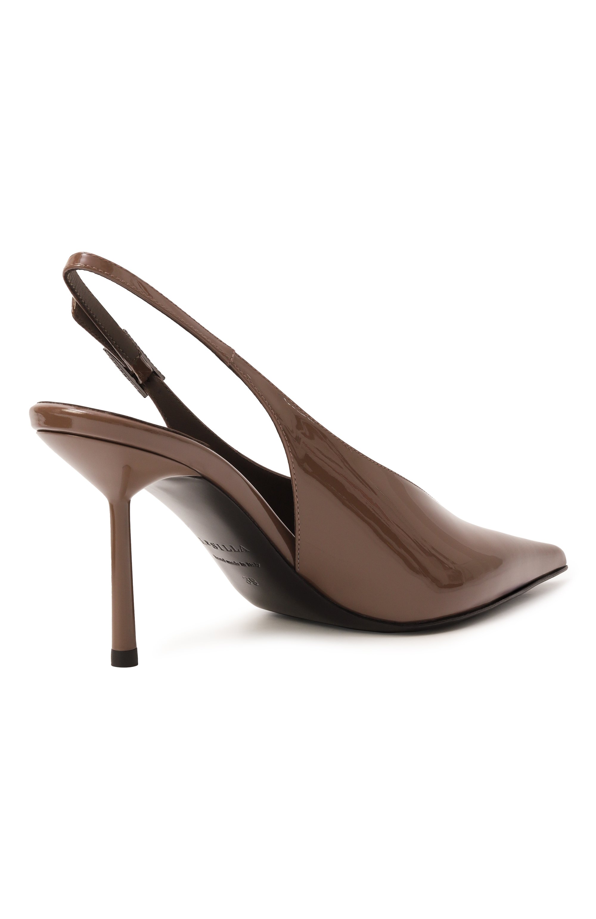 Лакированные туфли clivage 80 LE SILLA, арт. 4225C080BLPPKAB, фото 5