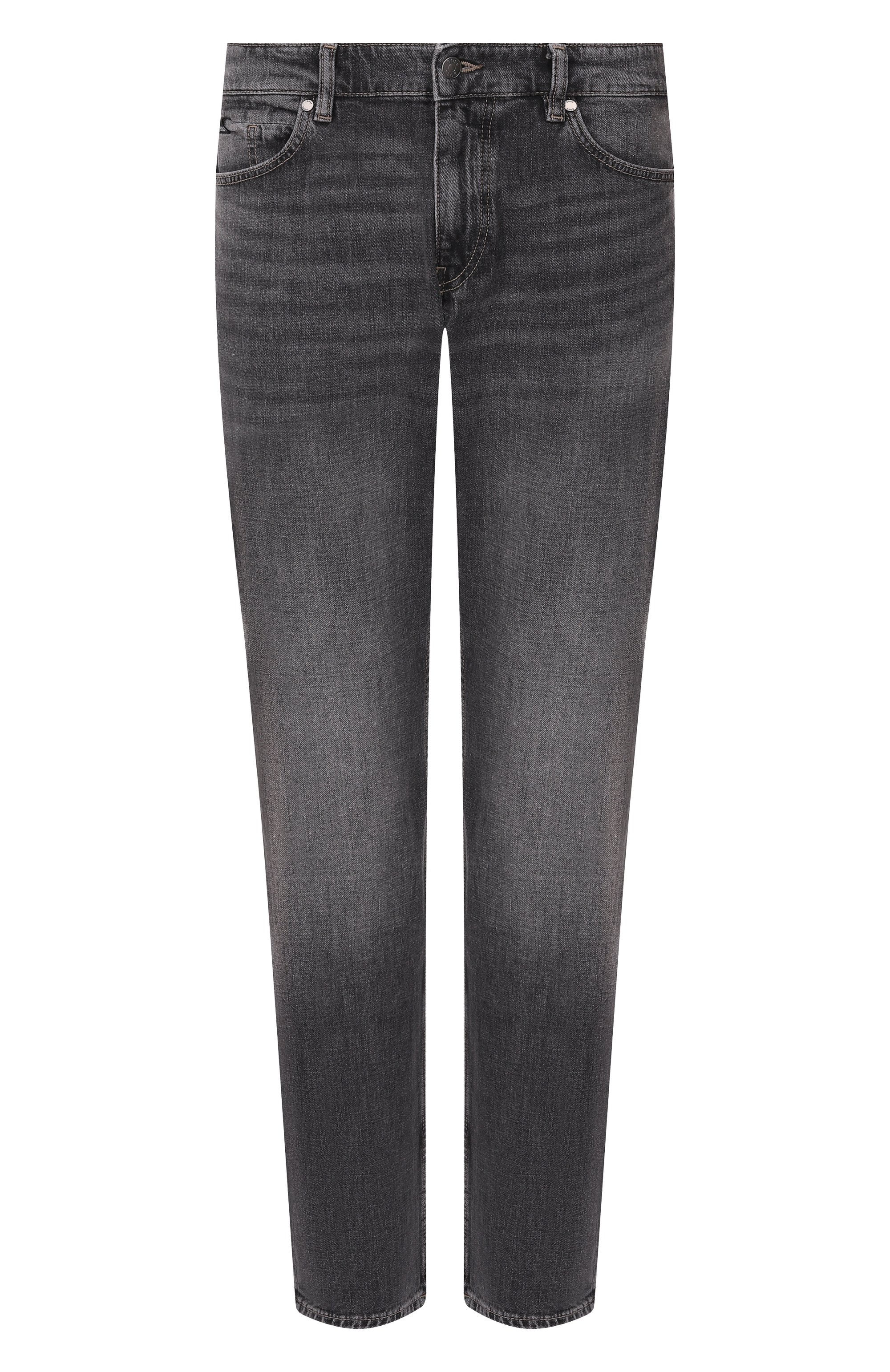 Джинсы delaware BOSS темно-серого цвета по цене 21700 руб., арт. 50557508, фото 1 Джинсы delaware BOSS, арт. 50557508, фото 1