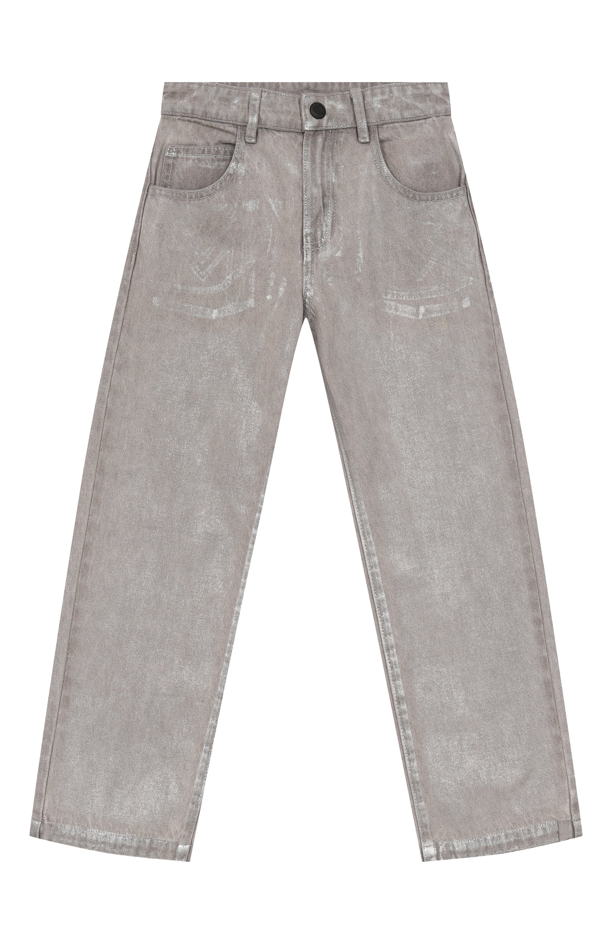 Джинсы MARC JACOBS (THE) светло-серого цвета по цене 22850 руб., арт. W60688, фото 1 Джинсы MARC JACOBS (THE), арт. W60688, фото 1