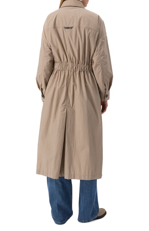 Плащ Brunello Cucinelli MD5999922P Бежевый  MD5999922P Фото 4