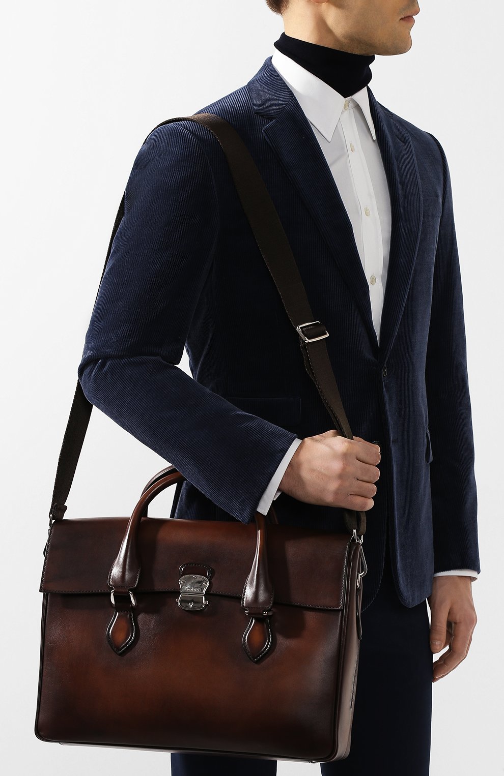 Кожаный портфель BERLUTI, арт. M124251, фото 5