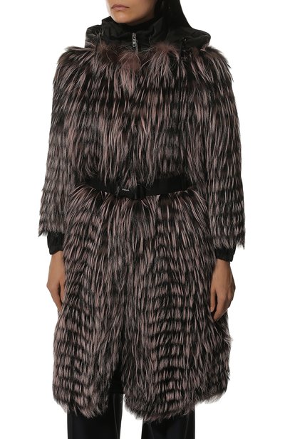 Шуба из лисы PRADA, арт. 166360-1Y5B-F0D61-211, фото 3