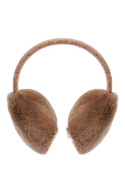 Шерстяные наушники с мехом YVES SALOMON ENFANT, арт. 20WEA310XXREXX, фото 1