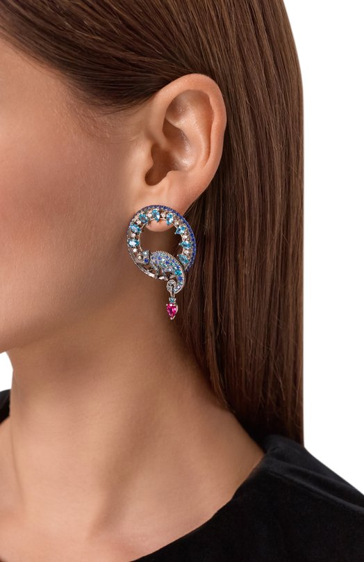 Серьги Chameleon Queensbee 201381 Голубой  201381 Фото 2