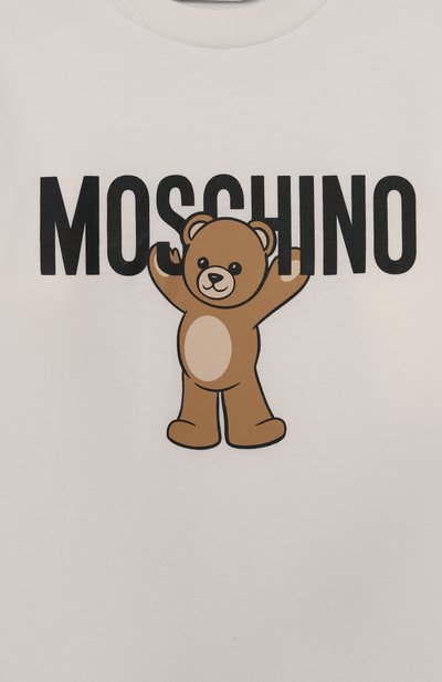 Хлопковый лонгслив MOSCHINO, арт. HT000J/LAA10/4-8, фото 3