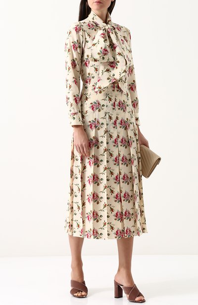 Шелковая юбка GUCCI, арт. 409370/ZKX21, фото 2