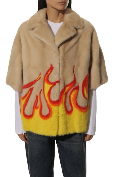 Шуба из меха норки PRADA, арт. 165539-1SX3-F0627-211, фото 3