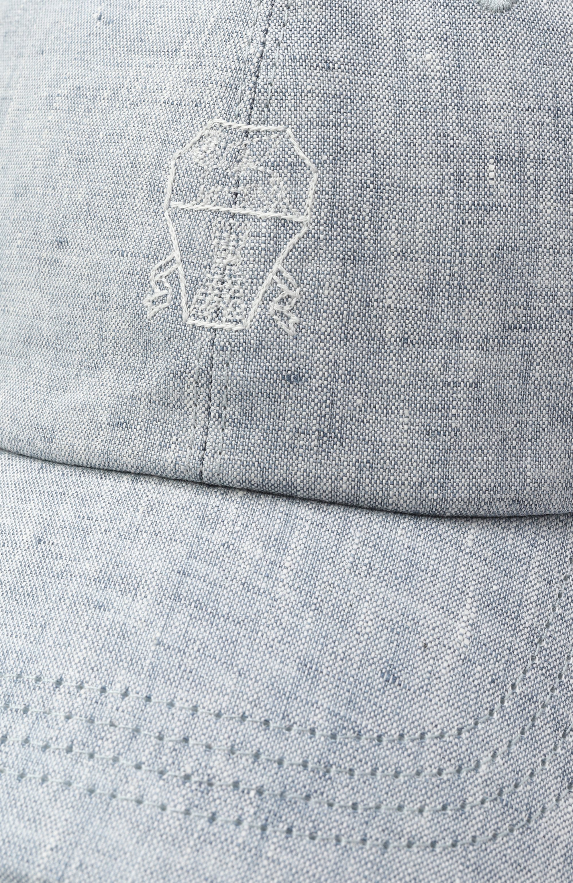 Льняная бейсболка BRUNELLO CUCINELLI, арт. BB430W322B, фото 3