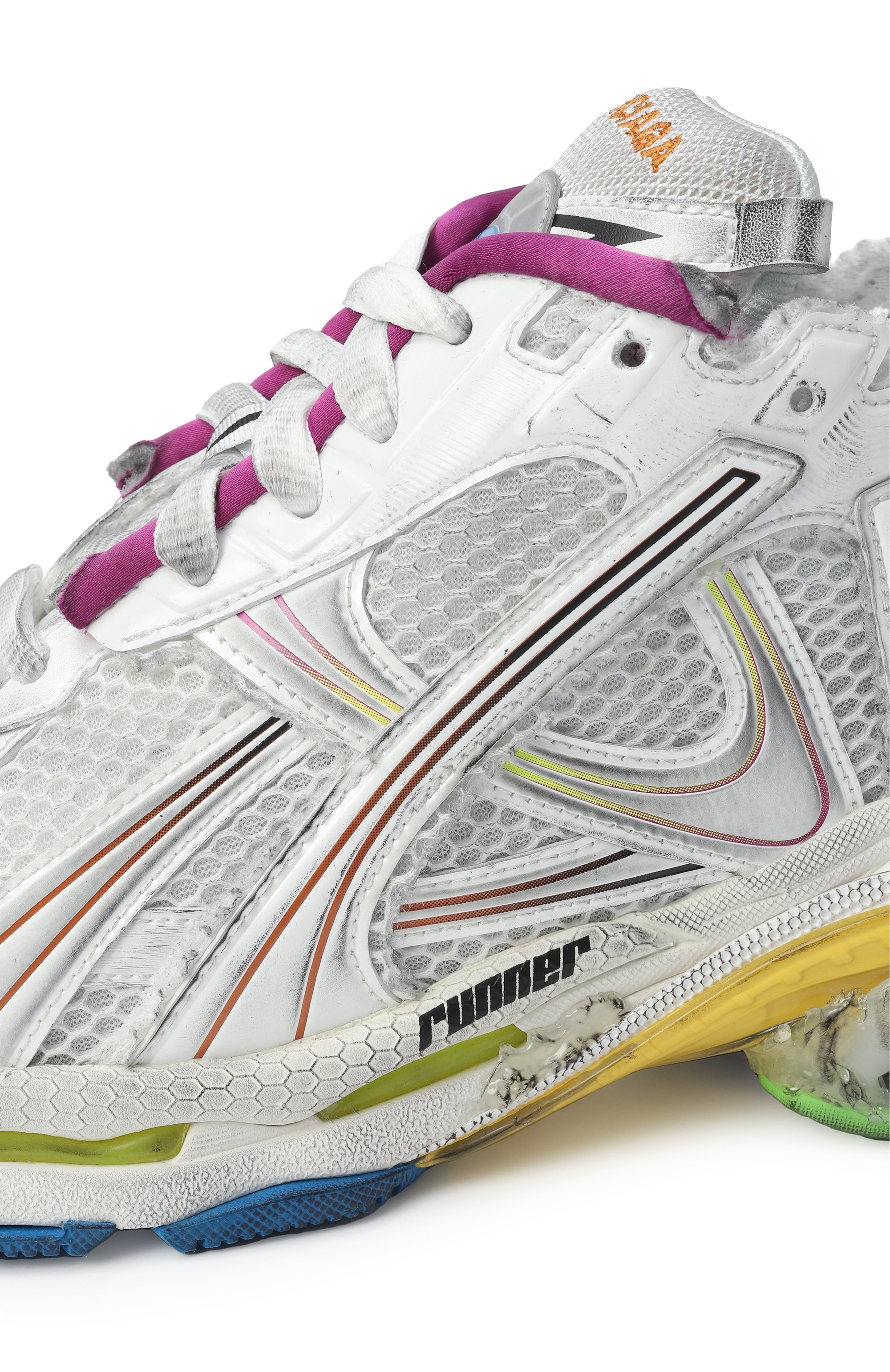 Комбинированные кроссовки runner BALENCIAGA, арт. 772774/WRUNG, фото 7