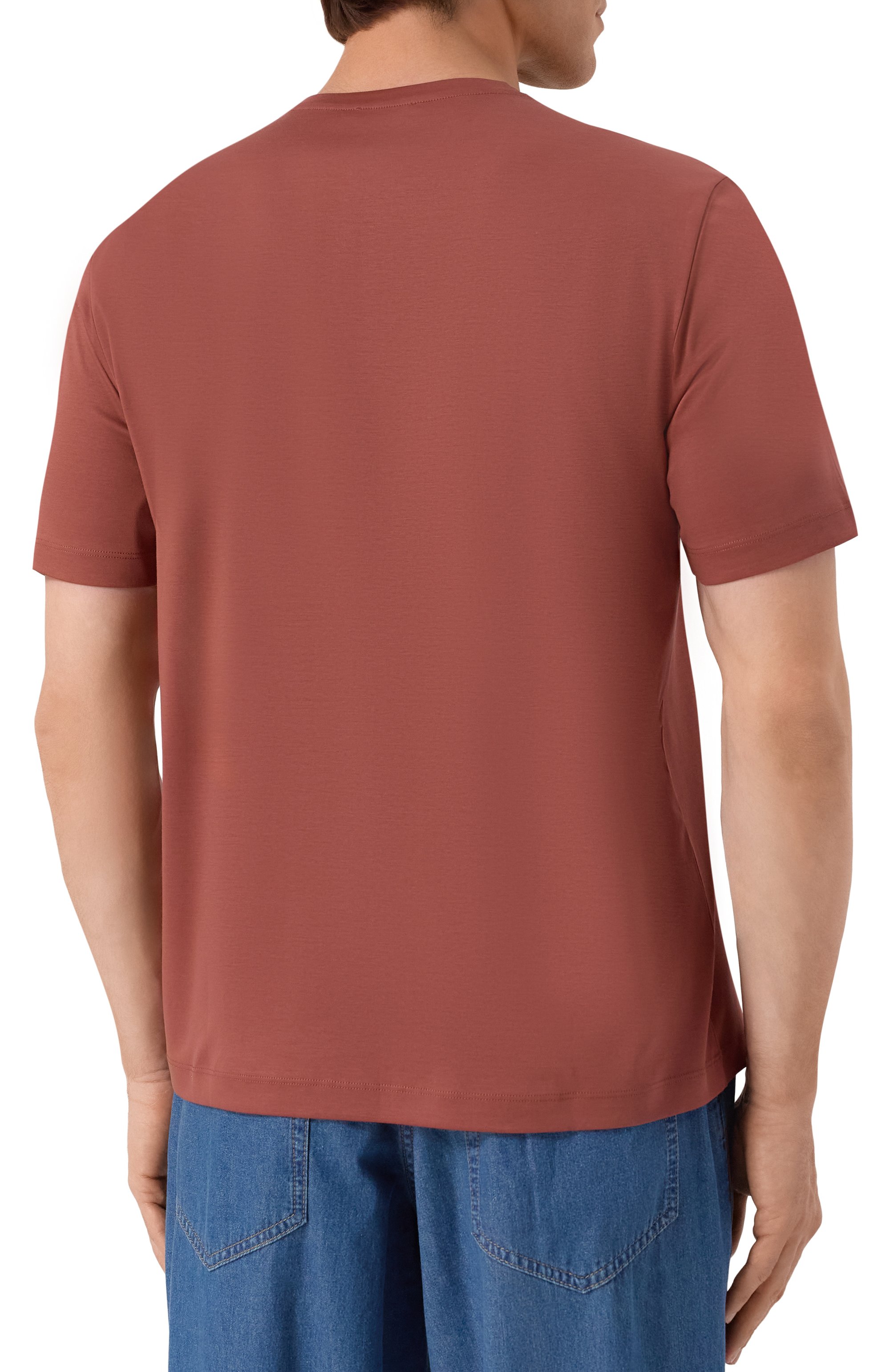 Хлопковая футболка 12 STOREEZ, арт. 126473, фото 4