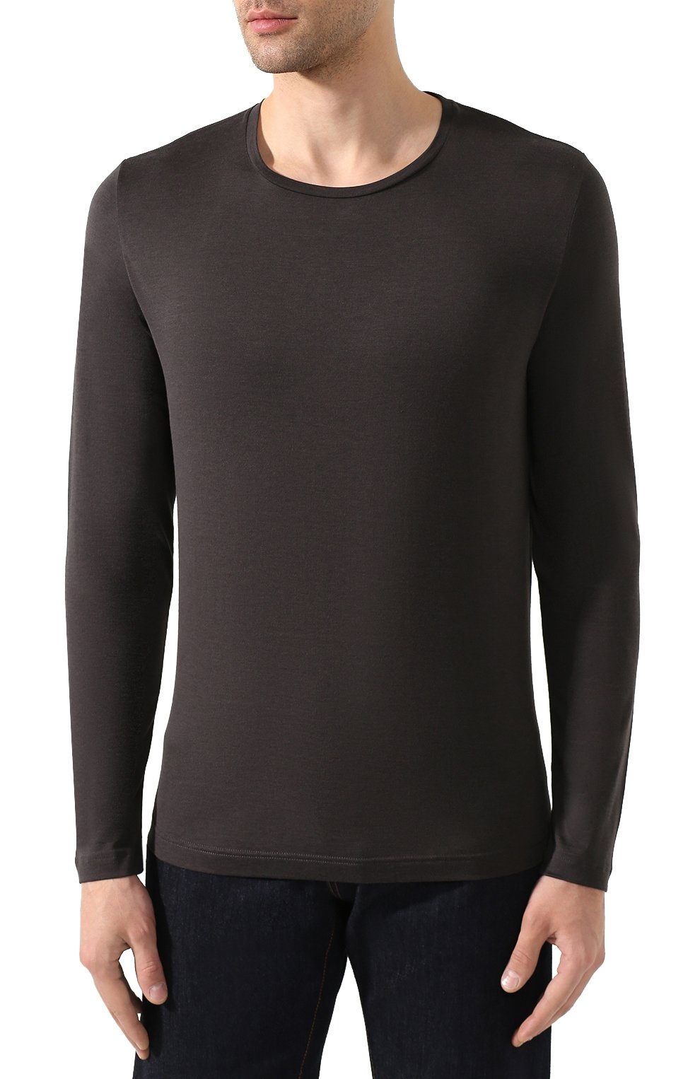 Лонгслив из шелка и хлопка LORO PIANA, арт. FAF6129, фото 3