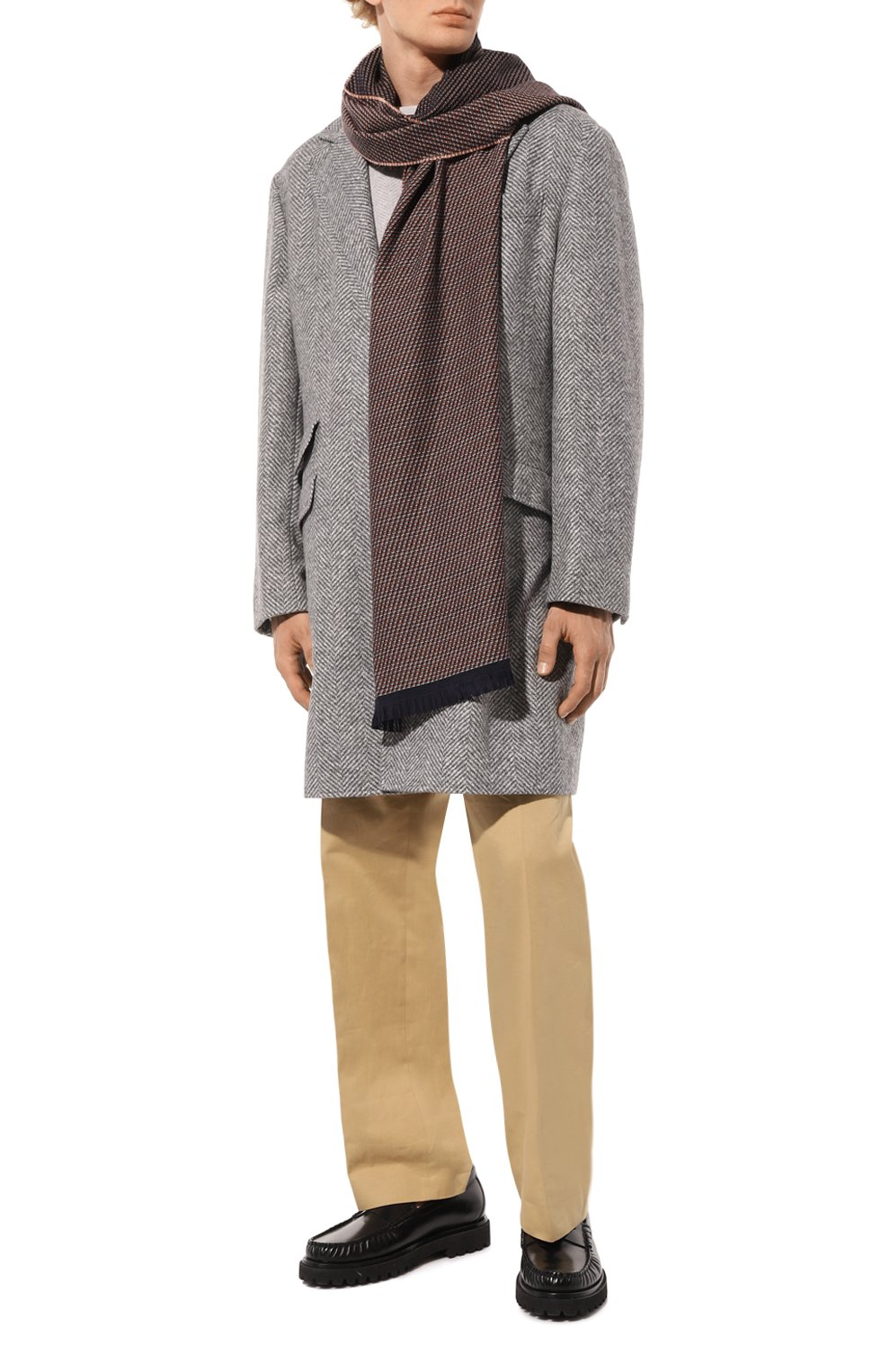 Шерстяной шарф PAUL&SHARK, арт. 13317005, фото 3