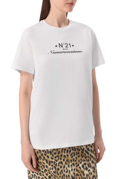 Хлопковая футболка N21, арт. F051/6328_, фото 3