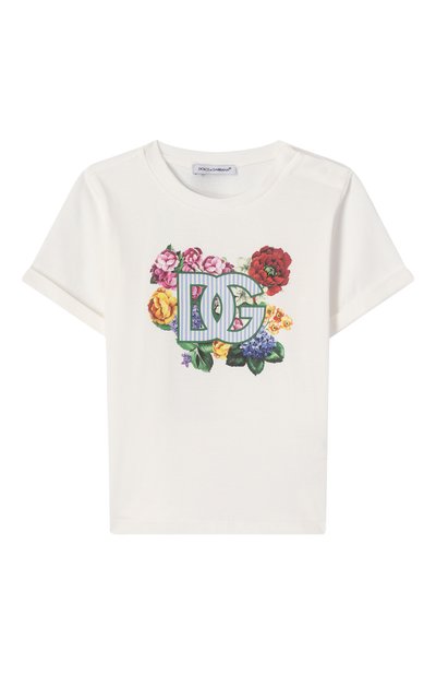 Хлопковая футболка DOLCE & GABBANA, арт. L2JTPA/G702A