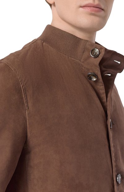 Замшевый бомбер GIMO'S, арт. 6S20.1.000.52W/IC, фото 5