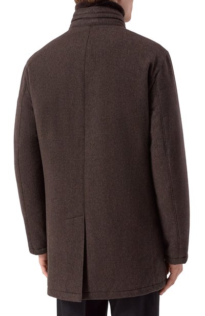 Куртка с воротником из бобра ANDREA CAMPAGNA, арт. M0D/C0NN0R/052592GQ_SET, фото 4