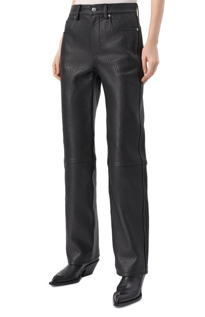 Кожаные брюки ALEXANDER WANG, арт. 1WC1254797, фото 3