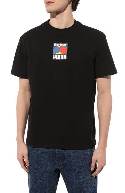 Хлопковая футболка puma x butter goods PUMA черного цвета по цене 6230 руб., арт. 53405801, фото 3 Хлопковая футболка puma x butter goods PUMA, арт. 53405801, фото 3