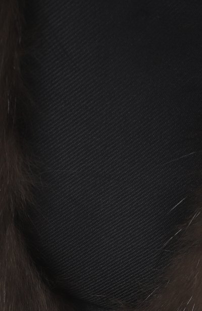 Шапка-ушанка авиатор с мехом соболя BLACK SABLE, арт. BS-24004EB/А, фото 3