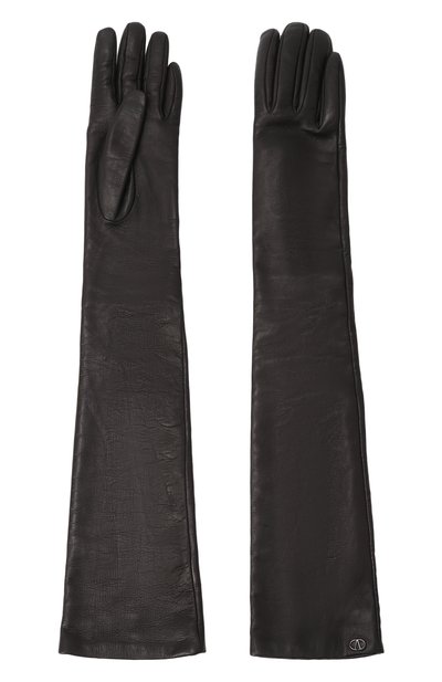 Женские кожаные перчатки VALENTINO, арт. 5W0GCA19/WBU