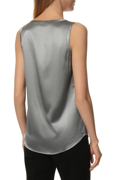 Атласный топ BRUNELLO CUCINELLI, арт. M0C59E0600, фото 4