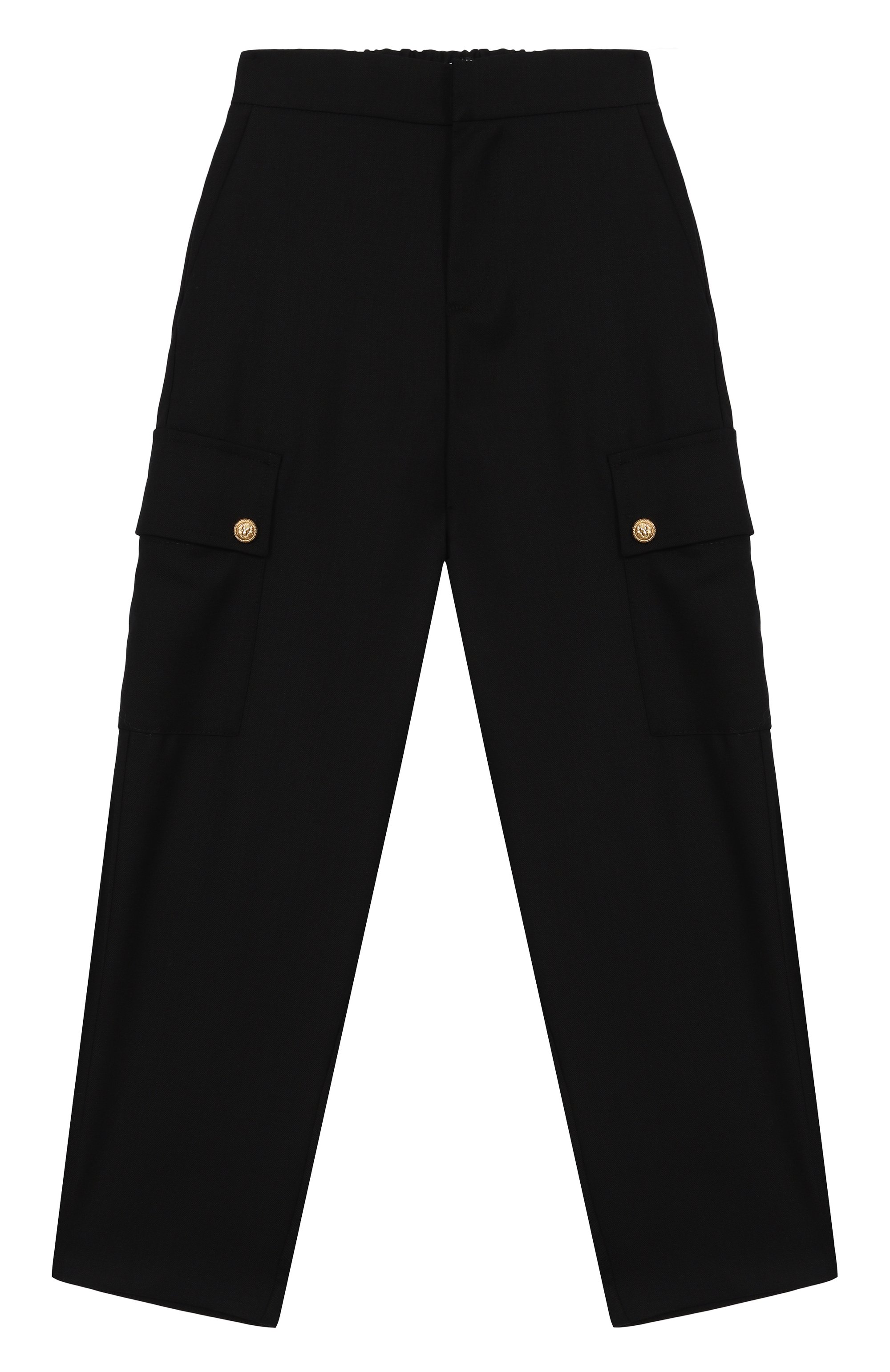 Шерстяные брюки-карго BALMAIN, арт. BX6Q90, фото 1