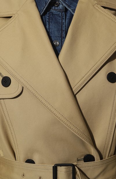 Хлопковый тренч HUGO, арт. 50484472, фото 5