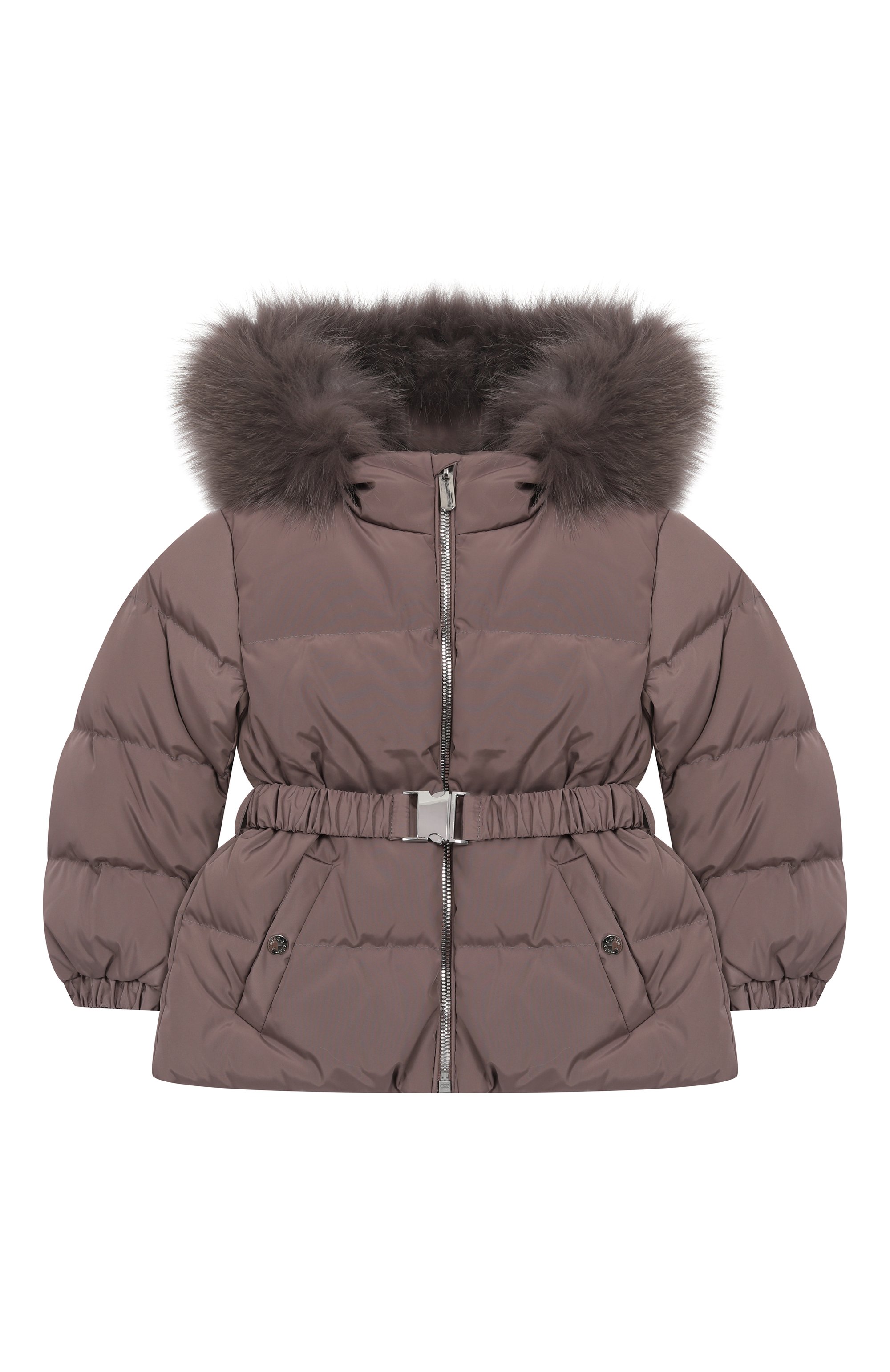 Пуховый комплект мона CHEPE светло-коричневого цвета по цене 27400 руб., арт. 391468, фото 2 Пуховый комплект мона CHEPE, арт. 391468, фото 2