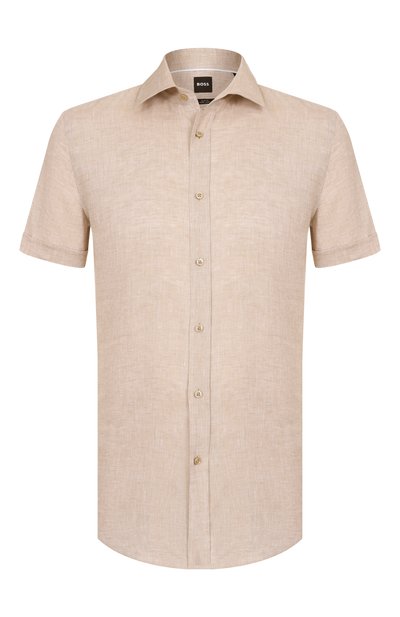 Мужская льняная рубашка BOSS, арт. 50540084