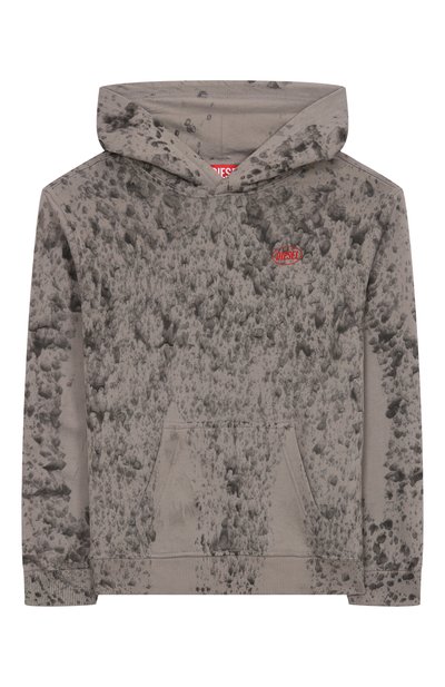 Хлопковое худи DIESEL, арт. J02500/0DBCN