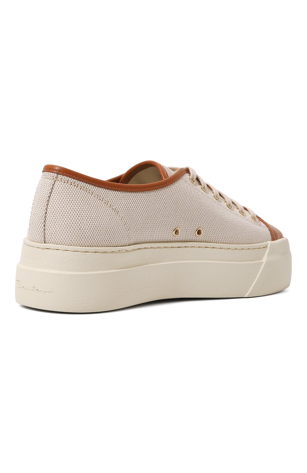 Комбинированные кеды SANTONI, арт. WBGE612410SSTTW8I57, фото 5