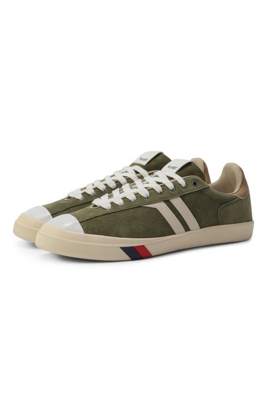 Замшевые кеды Court Ace Pro-Keds 1949 C0URT ACE/SUEDE & LEATHER Хаки C0URT ACE/SUEDE & LEATHER