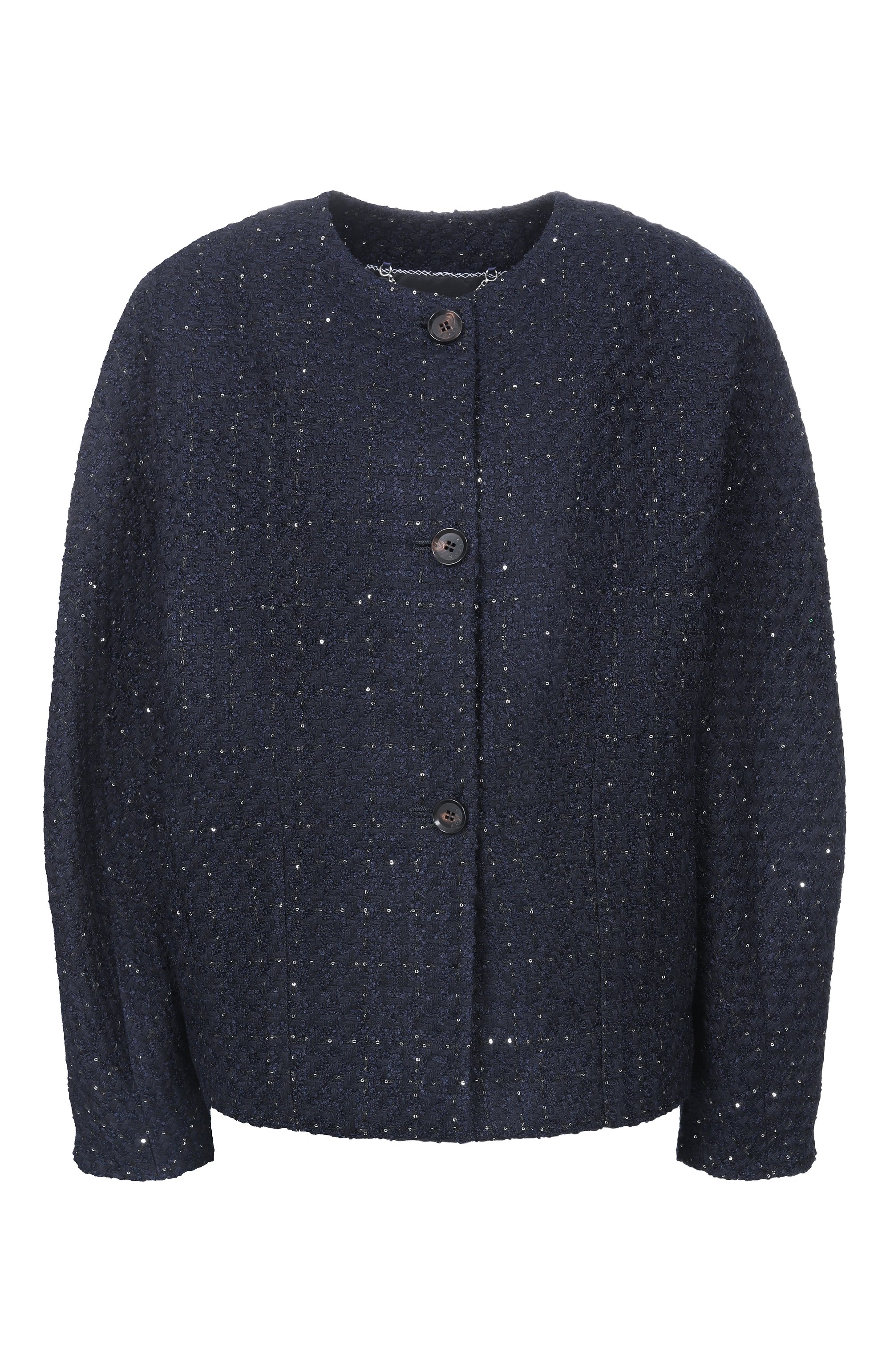 Твидовый жакет KITON, арт. D61505K0939G, фото 1