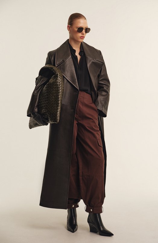 Сумка Hop large Bottega Veneta 763970-V3IV1 Хаки  763970-V3IV1 Фото 9