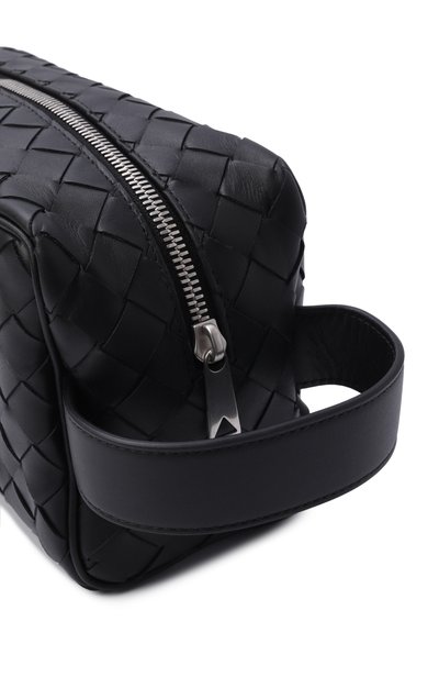 Несессер BOTTEGA VENETA черного цвета по цене 208000 руб., арт. 729295/VCPQ1/8803, фото 4 Несессер BOTTEGA VENETA, арт. 729295/VCPQ1/8803, фото 4