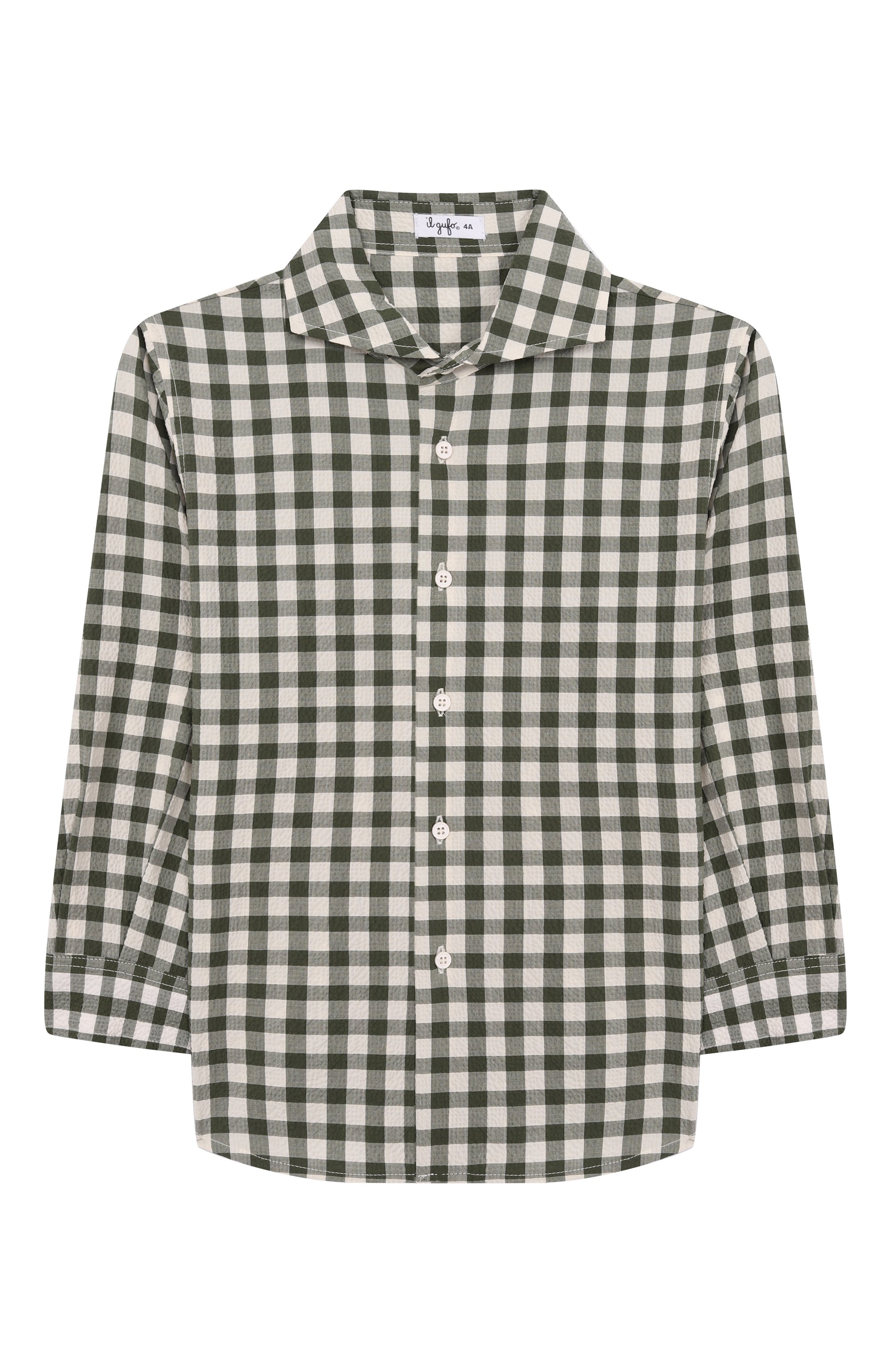 Хлопковая рубашка IL GUFO, арт. P25CL252C3161/2A-4A, фото 1