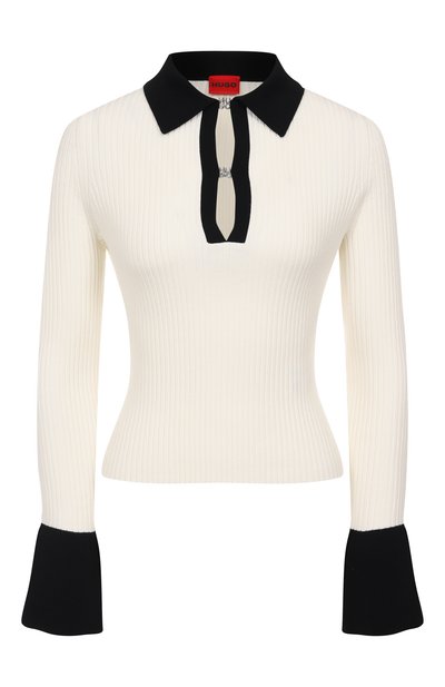 Женский поло из вискозы HUGO, арт. 50542608