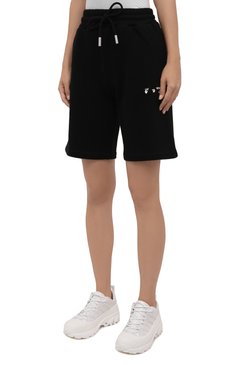 Хлопковые шорты OFF-WHITE, арт. 0WCI001F21JER001, фото 3