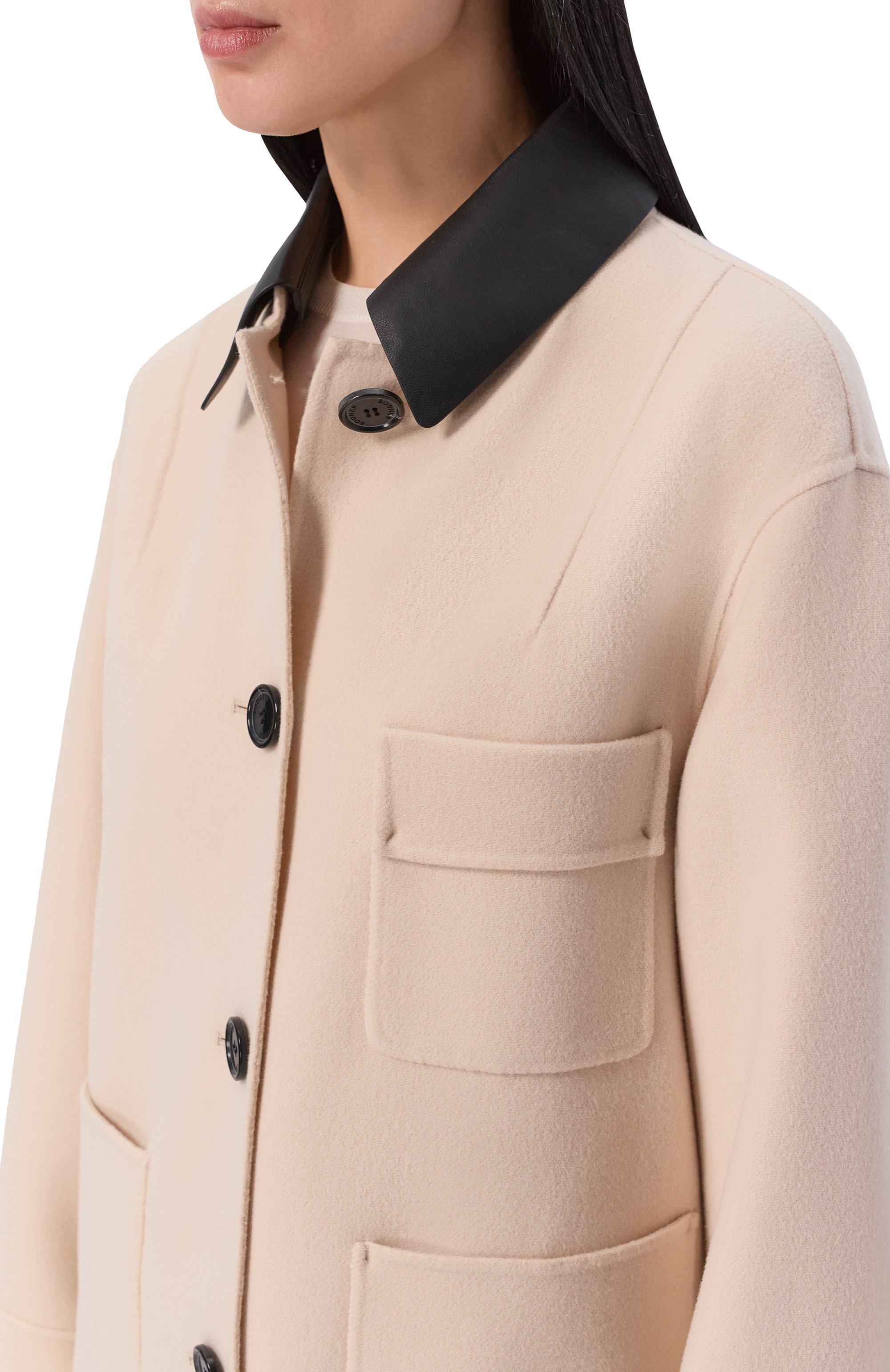 Шерстяное полупальто BOGNER, арт. 36649752, фото 5