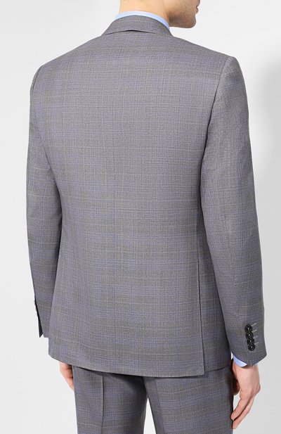 Костюм из смеси шерсти и шелка CANALI, арт. T11280/19/BX00228, фото 3