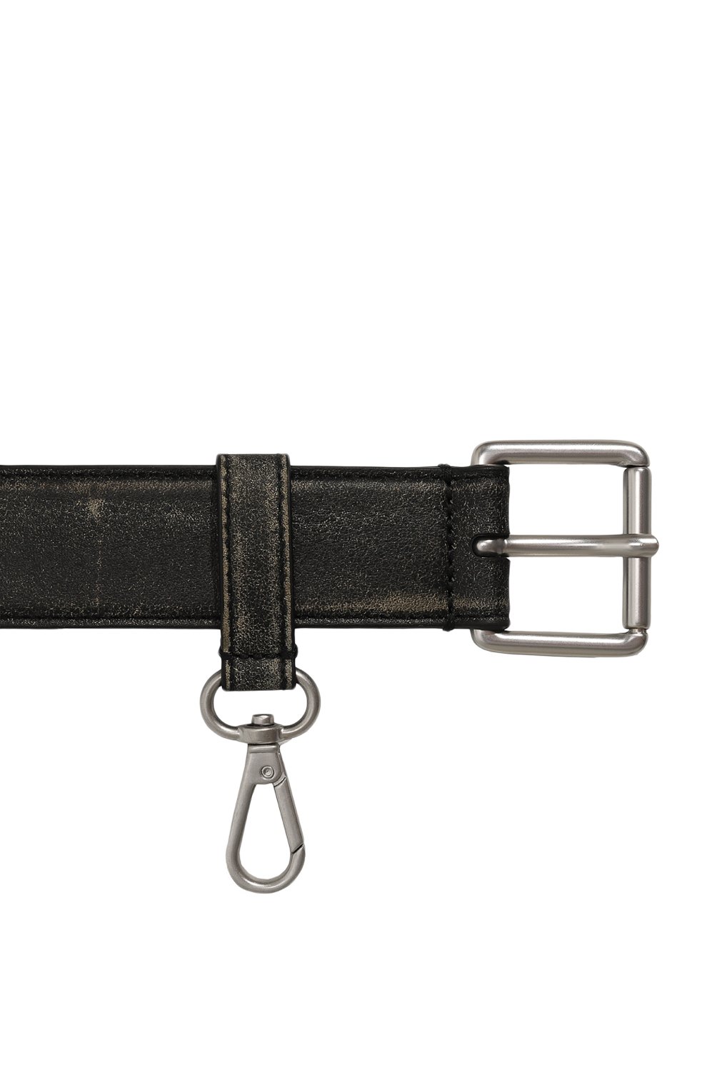 Замшевый ремень MM6 черного цвета по цене 42400 руб., арт. SA6TP0018/P4792, фото 4 Замшевый ремень MM6, арт. SA6TP0018/P4792, фото 4