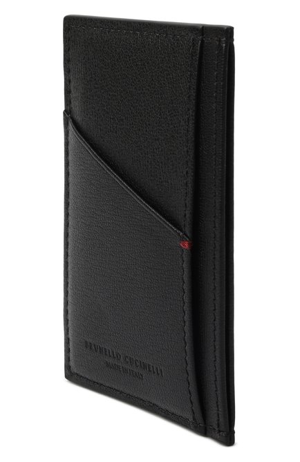 Мужской кожаный футляр для кредитных карт BRUNELLO CUCINELLI, арт. MWRLBU435