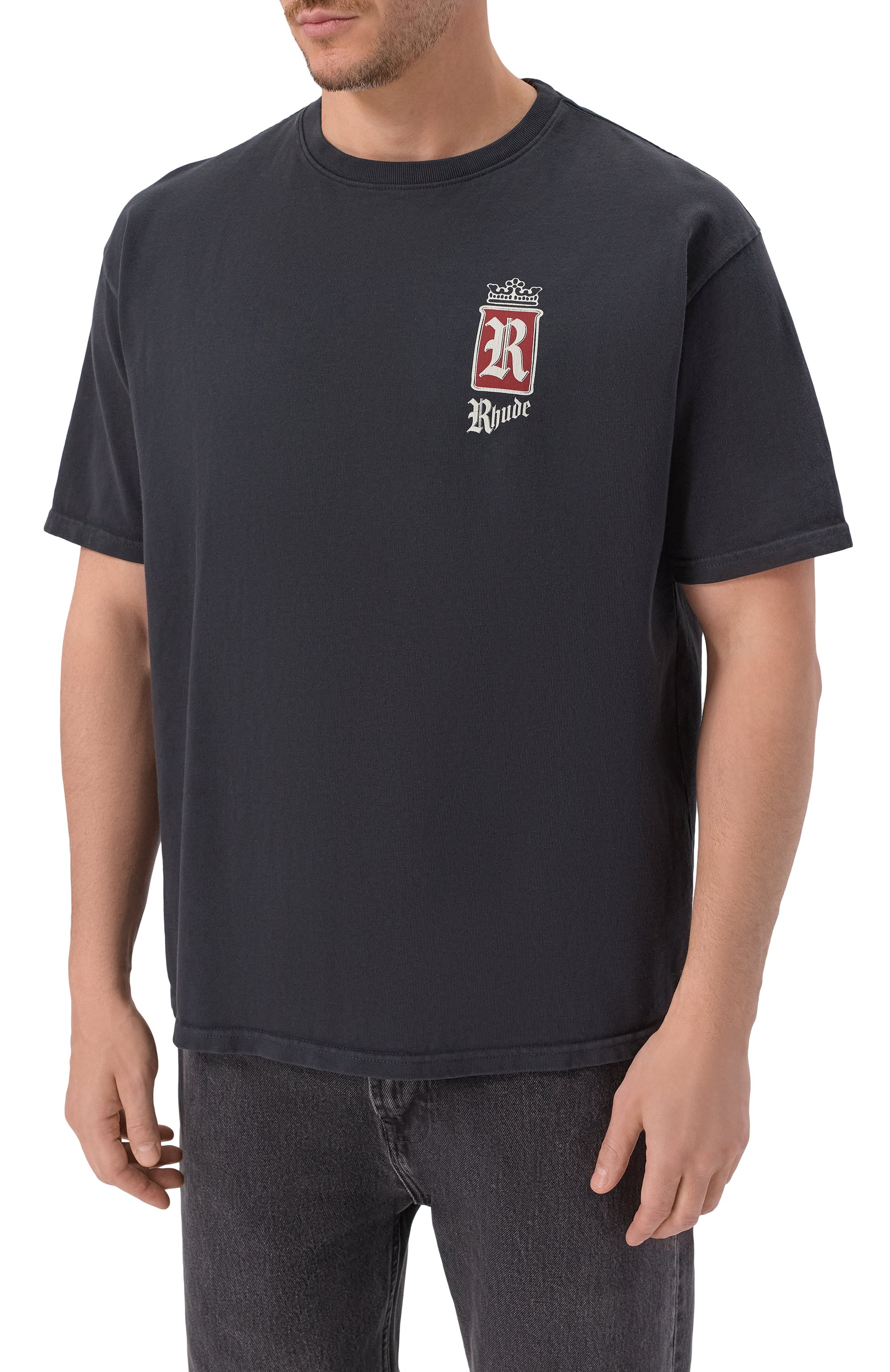 Хлопковая футболка RHUDE, арт. RHSS26TT07012, фото 3