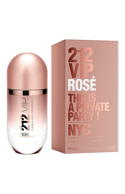 Парфюмерная вода 212 vip rose (50ml) CAROLINA HERRERA, арт. 8411061777183, фото 2