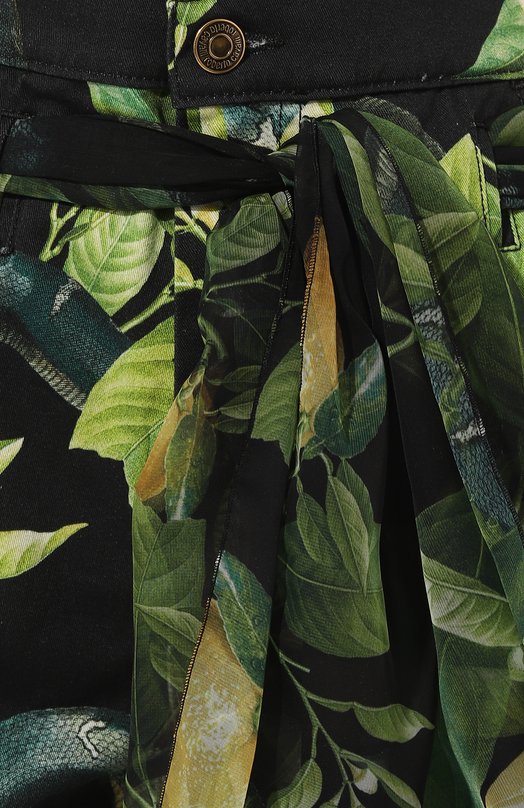 Хлопковые шорты Roberto Cavalli Чёрный, фото 5