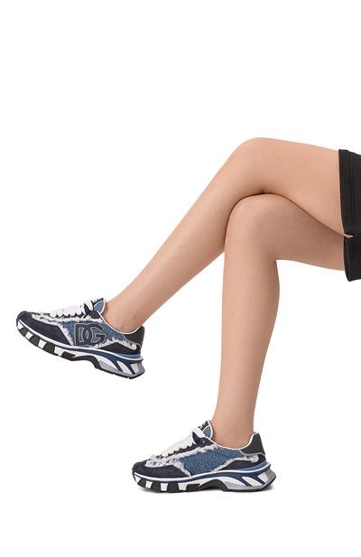 Комбинированные кроссовки dg country road DOLCE & GABBANA, арт. CK2403/A0475, фото 2