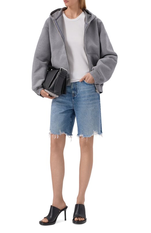 Джинсовые шорты Lola 7 For All Mankind 7U87CE35-STW Голубой  7U87CE35-STW Фото 2