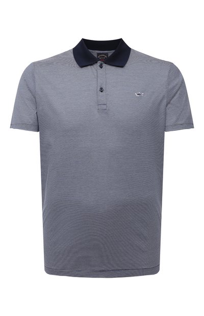 Мужское хлопковое поло PAUL&SHARK, арт. 21411211/C00